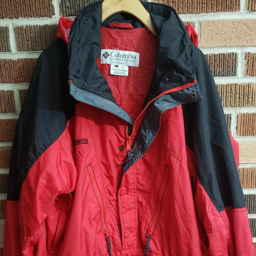 Vintage 90s columbia windbreaker Jacket Size L